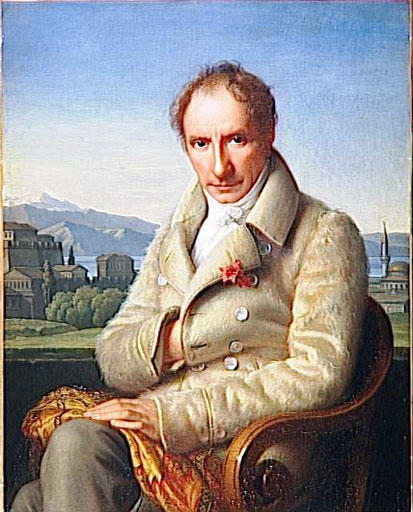 Portrait de Francois Pouqueville par Henriette Lorimier